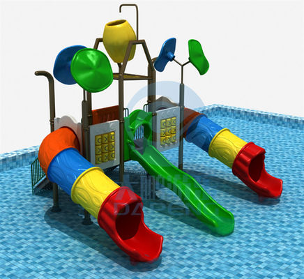 Kleine Commerciële Aangepaste het Waterdia van Aqua Park Water Playground Slides LLEPE