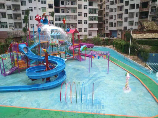 De woondia Aqua Park Fiberglass Water House van het Speelplaatswater voor Kinderen