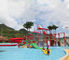 OEM Aqua Park Playground Water Slide de Spronghuis van het Glasvezel Groot Water