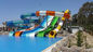 Waterplezierpark Attractie Waterspelen Speelritten Uitrusting Glijbaan Voor Kinderen Zwembad