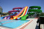 Waterplezierpark Attractie Waterspelen Speelritten Uitrusting Glijbaan Voor Kinderen Zwembad