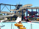 Waterpark Speeltoerusting Eén glasvezel buitenzwembad Grote spiraal glijbaan voor kinderen