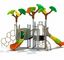 ODM Kinderen Outdoor waterpark project speeltuin apparatuur buis Plastic glijbaan