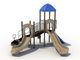 OEM Outdoor Water Playground Plastic Slide Playhouse Voor Kinderen Speel