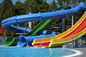 OEM commerciële zwembad accessoires glasvezel glijbaan voor kinderen