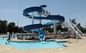 OEM Kinderen Waterpark Play Pool Amusement Rides Glasvezelslide