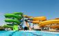 12 mm dikte glasvezel waterglijbaan buitenshuis waterpark Spelapparatuur voor zwembad