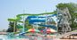 15m hoog glasvezel zwembad glijbaan water thema splash pretpark apparatuur voor kinderen