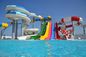 Duurzaam glasvezel zwembad glijbaan buitenzwembad pretpark amusement spelletjes speelapparatuur