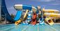 Gegalvaniseerd staal buitenshuis waterpark glijbaan Aantrekkelijkheid Spelletjes Speelapparatuur Voor kinderen