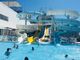 Overgrond zwembad Glasvezel glijbaan Waterplezier voor kinderen