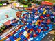 OEM Outdoor Kinders Games Park Speelterrein Apparatuur Reuzen waterglijbaan