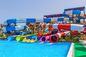 OEM waterpark speeltuin zwembad apparatuur glasvezel waterglijbaan te koop