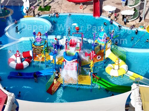 Kuwait's Coastal Hotel Waterpark: Compact formaat, eindeloos plezier voor het hele gezin