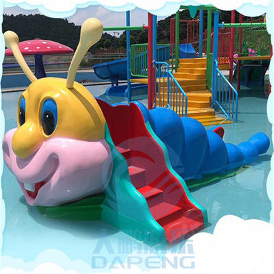 Aqua Park Mini Pool Slide-Goedgekeurd Ce van de het Waterdia van Glasvezelcaterpillar