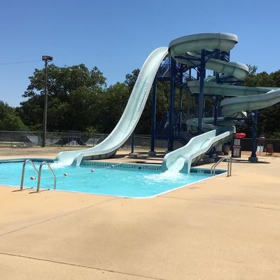 Voor volwassenen zwembad waterpark kind zwembad uitrusting glasvezel voor glijbaan kind buiten