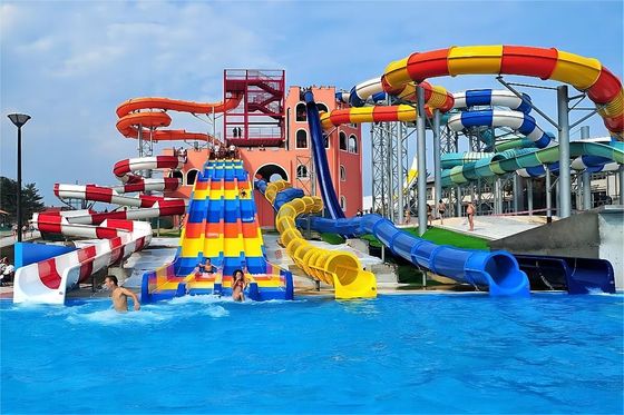 ODM Aqua Park Design zwembad accessoires lange waterslide voor kinderen