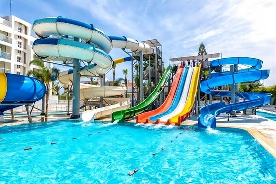 Goede prijs. Outdoor Amuse Park Glasvezel zwembad Water glijbaan speelapparatuur online