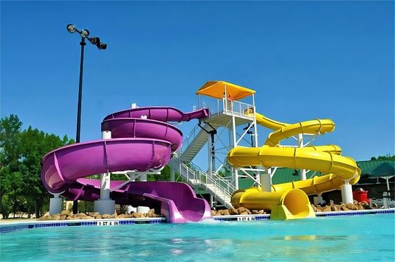 Goede prijs. OEM Outdoor Children Play Park Vermaak zwembad Guangzhou Glasvezel waterglijbaan voor kinderen online