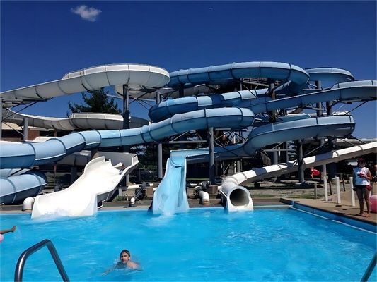 Goede prijs. OEM Outdoor commercieel waterpark speeltuin Games Glasvezel glijbaan voor kinderen online