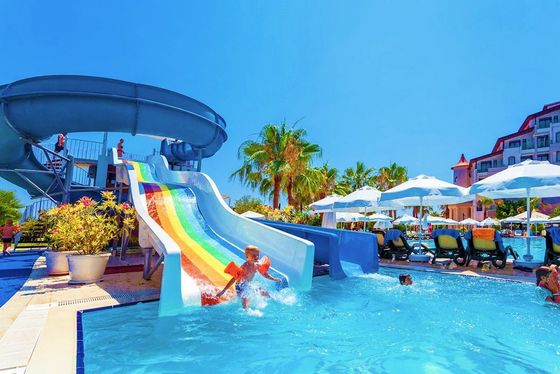 Goede prijs. OEM Hot Sale Amusement Park Products Outdoor Tube Designer Glasvezel Waterglijbanen online