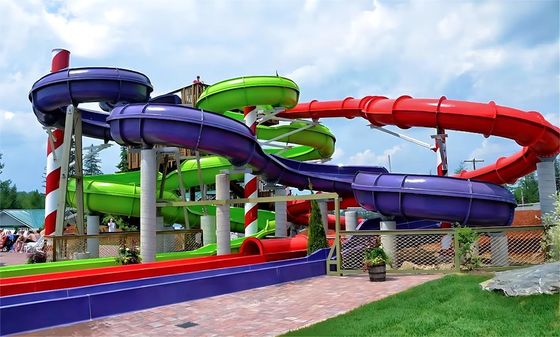 Goede prijs. ODM Outdoor Amusement Park Rides Water speelgoed Glasvezel glijbaan Prijs online