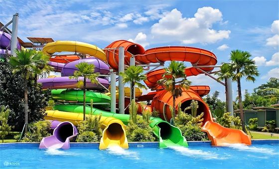Goede prijs. ODM Kind Amusemnet Waterpark Speelplaats Kinderen zwembad Glasvezelslide online