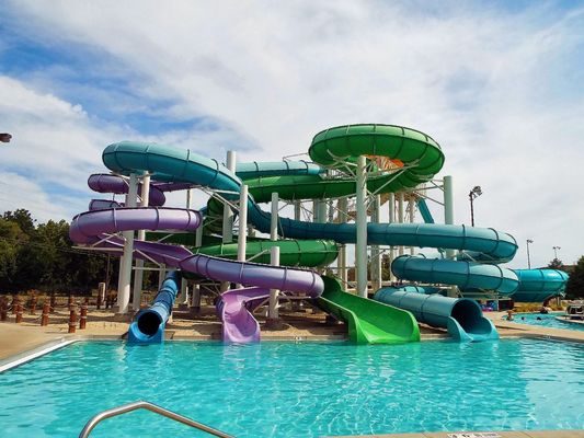 Goede prijs. OEM Kids Aqua Water Park Games Glasvezelslide voor kinderen zwembad online
