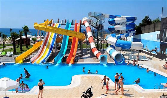 Goede prijs. ODM Volwassenen Vermaakwaterparkproducten Glasvezelslide te koop online