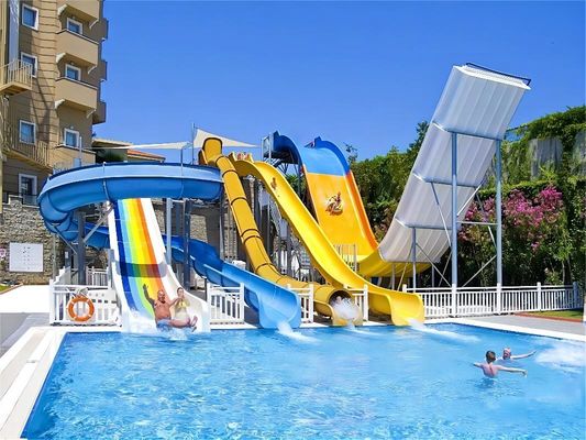 Goede prijs. Aquapark Waterspel Vermaak Splash-apparatuur Glasvezel waterglijbaan online