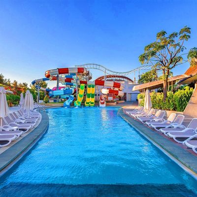 Goede prijs. ODM Guangzhou Amusement Park Zomerspel Water zwembad apparatuur Glijbaan Voor Volwassenen online