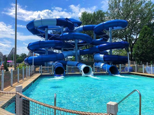 Goede prijs. Commerciële kinderen Vermaakwaterpark Spelen Zwem zwembad Waterglijbaan Voor kinderen online