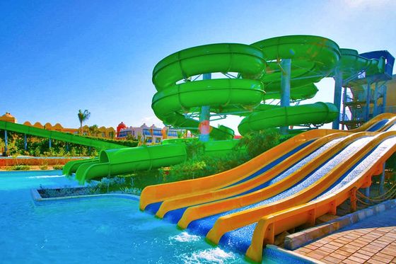 Goede prijs. Waterpark Populair Aqua Spray Carnaval Spiral Tube Glasvezel Waterglijbaan Voor Kinderen online