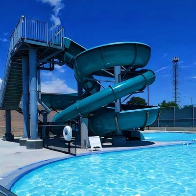 Goede prijs. Waterpark Glasvezel zwembad Speelgoed Kinderspel Glasvezel glijbaan online