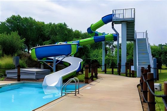 Goede prijs. Buitenzwembad van glasvezel Waterparkapparatuur voor speeltuin online