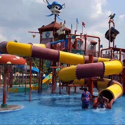 Goede prijs. OEM Water Amusement Park Ride Party Equipment Commercial Fiberglass Water Slide online