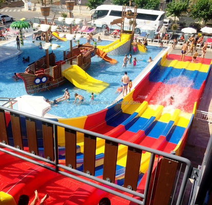 Goede prijs. Water Park Manufacturer Fiberglass Swimming Pool Slides Project Popular Commercial Aqua Park Water Slides For Sales online