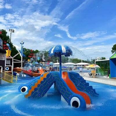 Goede prijs. Watersport Skits fontein commercieel waterpark kinderbad glasvezel metaal constructie gegalvaniseerd staal met 1 jaar garantie online