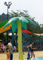 Van het het Materiaalwater van het waterpark de Bespuitende Bladeren en Lotus For Children Aqua Park