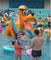 Dubbele van de het Zwembadhond van Gootmini pool slide fiberglass children de Dia Anti UV