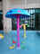 Aqua Park Equipment Kids Pool-van de het Waterpaddestoel van de Spelenglasvezel de Schommelingsreeks