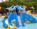 Van het de Kinderenspel van octopusmini pool slide outdoor indoor de Poolglasvezel met Dak
