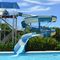 Vermaak Kinderenpark Speelgoed Glasvezel Achtertuin Zwembad Waterglijbaan