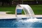 Zwembad Roestvrij staal SPA massageapparatuur Waterval spuitfontein