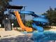 OEM Outdoor Water Park Game Toy zwembad glijbaan Glasvezel Voor Kind