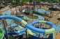 OEM Waterplezierpark Faciliteiten Ground Pool Tube Big Water Slide