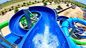OEM Outdoor Aqua Theme Adventure Park Waterglijbaan Grote 12mm Glasvezel Dikte
