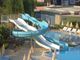 OEM Waterplezierpark Kinderen Zwemtoestellen Glasvezelslide
