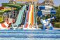 Kinderen Buitenwaterpark Glijbaan Speelplaats Speelruimte Accessoires Zwemglijbaan 8m Breedte