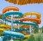 Kinderen waterpark glijbaan privé zwembad glasvezel glijbaan ritten